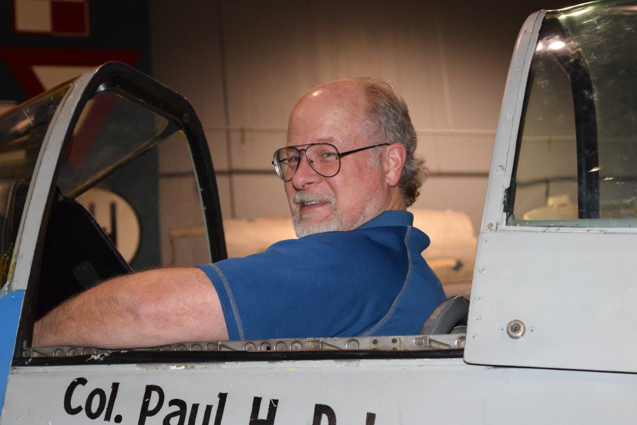 Bill Tobin In Cockpit