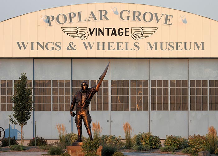 Poplar Grove Vintage Wings Wheels Museum